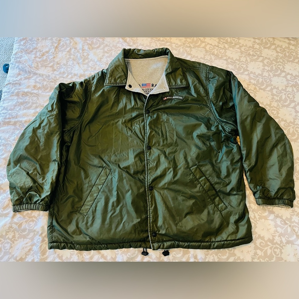Ralph Lauren Dark Green Puffer Jacket